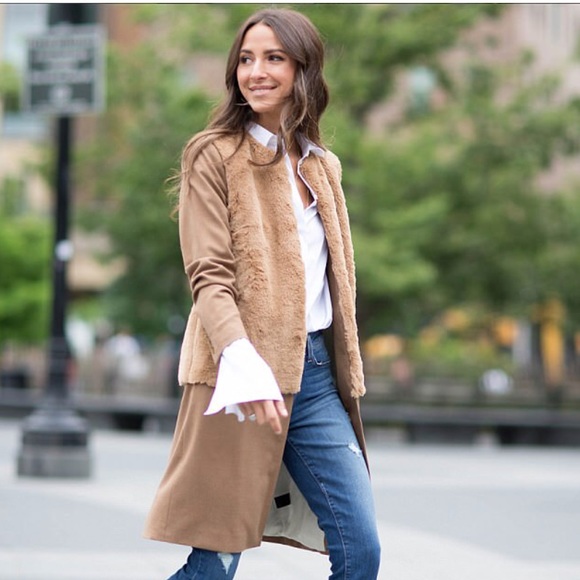 something navy camel coat